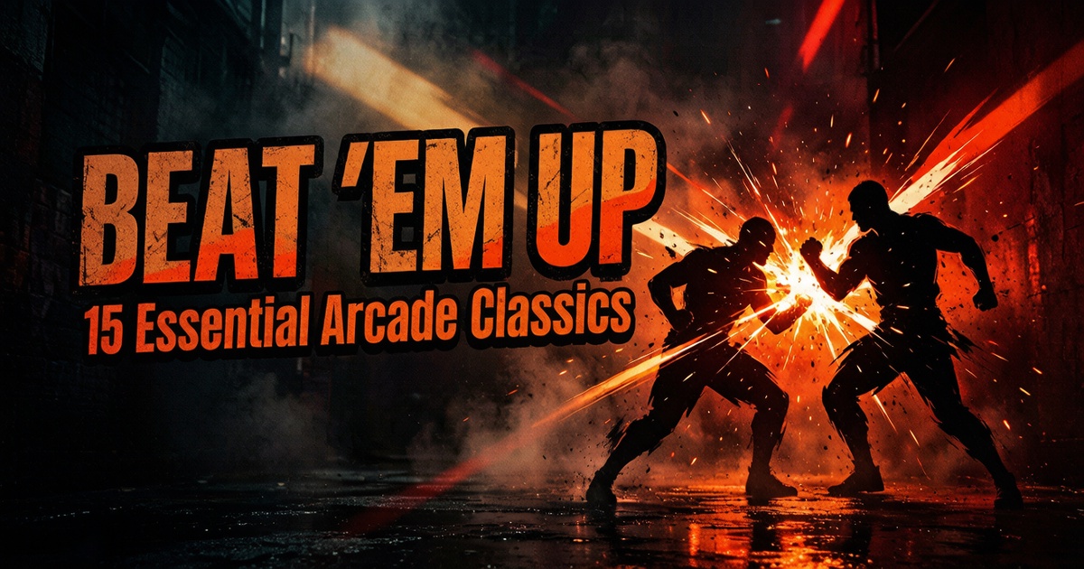 The Ultimate Arcade Beat 'em Up List: 15 Essential Classics from Final Fight to The Punisher